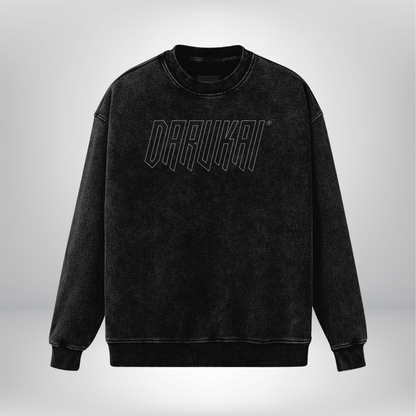 HOLLOW SWEATSHIRT FADED BLACK