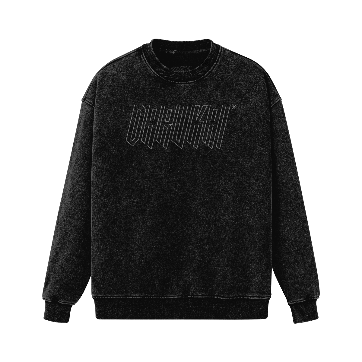 HOLLOW SWEATSHIRT FADED BLACK