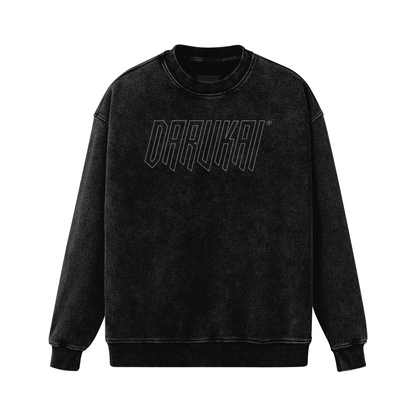 HOLLOW SWEATSHIRT FADED BLACK