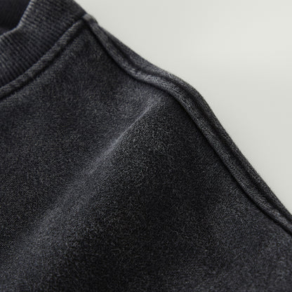 HOLLOW SWEATSHIRT FADED BLACK
