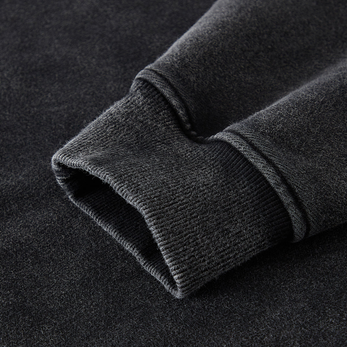 HOLLOW SWEATSHIRT FADED BLACK