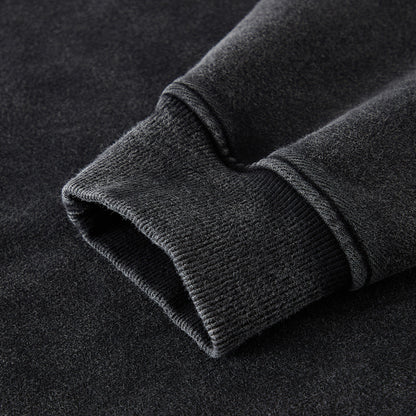 HOLLOW SWEATSHIRT FADED BLACK