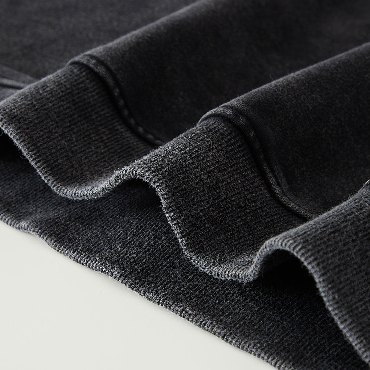 HOLLOW SWEATSHIRT FADED BLACK